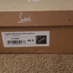 Christian Louboutin open toe